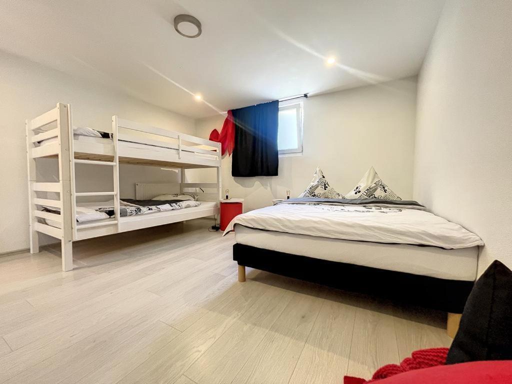 Appartement Moderne Avec Terrasse Et Piscine A Chatel Sur Bex Bagian luar foto